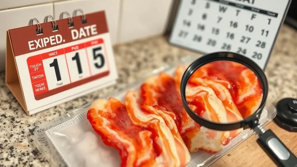 Kan man äta bacon som gått ut