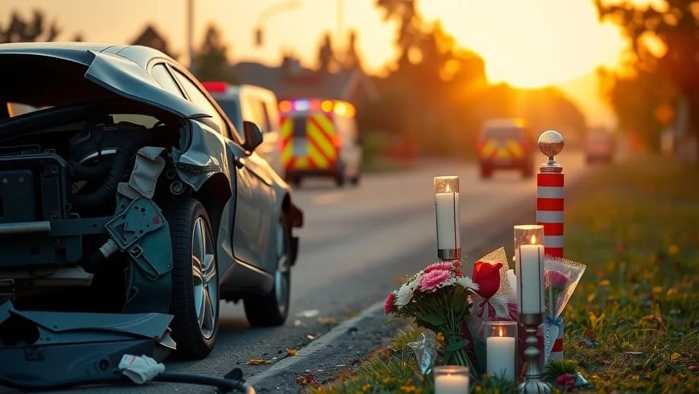 Känd TV-profil dog i bilolycka